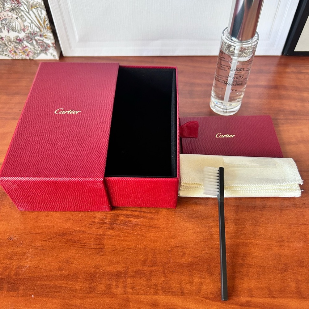 Cartier Red Accessory Care Box